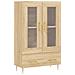 Credenza Rovere Sonoma 69,5x31x115 Cm In Legno Multistrato - Foto miniatura 2