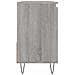 Armadietto Bagno Grigio Sonoma 65x33x60 Cm In Legno Multistrato - Foto miniatura 9