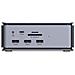 43372 Replicatore Di Porte E Docking Station Per Laptop Usb4 Antracite - Foto miniatura 2