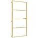 Porta Interni Sottile Oro 93x201,5cm Vetro Temperato Alluminio - Foto miniatura 1