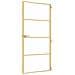 Porta Interni Sottile Oro 93x201,5cm Vetro Temperato Alluminio - Foto miniatura 6