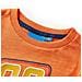 Maglietta Da Bambino A Maniche Lunghe Auto Da Corsa Arancione Scuro 92 - Foto miniatura 3
