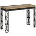 Tavolo Apribile 120x45/90 Cm Ghibli Double Telaio Antracite - Quercia Natura - Foto miniatura 4