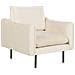 Poltrona Velluto Beige Chiaro Vinterbro - Foto miniatura 3