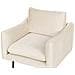 Poltrona Velluto Beige Chiaro Vinterbro - Foto miniatura 7