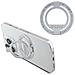 Anello Di Supporto Magsafe 360° Ornato Da Strass, Argento - Foto miniatura 1