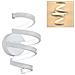 Applique Lampada Interno Moderna Parete Muro Spirale 18w Luce Calda St-001 - Foto miniatura 1