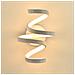 Applique Lampada Interno Moderna Parete Muro Spirale 18w Luce Calda St-001 - Foto miniatura 3