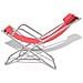 Sedie A Sdraio Reclinabili 2 Pz In Acciaio Rosso - Foto miniatura 3