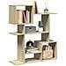 Libreria Divisorio Rovere Sonoma 92x29x112 cm in Truciolato - Foto miniatura 2