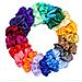 Set Di 20 Elastici Per Capelli In Raso - Multicolore - Foto miniatura 5