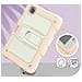 Custodia Per Ipad Pro 11/air 5/4 Con Supporto E Tracolla Rosa - Foto miniatura 3