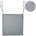 Cuscino Per Sedia Sassari Premium 46 X 46 Cm Grigio Melange - Foto miniatura 4