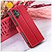 Custodia A Portafoglio Per Galaxy A32 4g Con Supporto E Linguetta Magnetica, Rosso - Foto miniatura 4