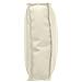 Cuscino per schienale Crema 60x40x12 cm Tessuto Oxford - Foto miniatura 4
