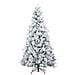 Albero di Natale Artificiale con Rami Pieghevoli Bianco 240 cm - Foto miniatura 4