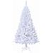 Albero di Natale artificiale Bianco 150 cm PVC e Acciaio - Foto miniatura 5