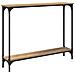 Tavolo consolle Rovere artigianale 101 x 23 x 15,5 cm - Foto miniatura 1