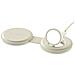Caricatore Wireless 2-in-1 Compatibile Qi2 15w Modello Onthego Pieghevole, Beige - Foto miniatura 1
