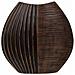 Vaso In Poliresina Marrone 29,5x10,5x29,5h - Foto miniatura 3