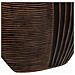 Vaso In Poliresina Marrone 29,5x10,5x29,5h - Foto miniatura 7
