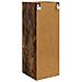 Mobiletto a muro Rovere Fumo 33 x 34,5 x 90 cm - Foto miniatura 5