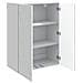 Mobiletto a muro Bianco 66 x 34,5 x 90 cm Legno ingegnerizzato - Foto miniatura 2