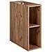 Mobile da bagno, Beige, 80 cm, 2 cassetti con chiusura ammortizzata, Frontali scanalati - Foto miniatura 4