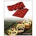 Stampo muffins 11 cavita 5cm classic terracotta silicone - Foto miniatura 1