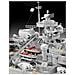 Battleship Bismarck Ship () 1:350 Scale Level 4 Model Kit - Foto miniatura 7