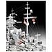 Battleship Bismarck Ship () 1:350 Scale Level 4 Model Kit - Foto miniatura 10