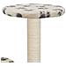 Albero Per Gatti E Tiragraffi Sisal 60 Cm Zampe Stampate Beige - Foto miniatura 6