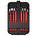 43153 TORX elettrico 6-TLG. Nella scatola slimBit Bit Set rosso - Foto miniatura 1