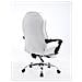 Poltrona Presidenziale Relax Castle in Similpelle- Sedia Ergonomica Imbottita con Poggiapiedi Estraibile I Poltrona Pc Regolabile e Reclinabile, Carico Max 130kg Bianco - Foto miniatura 4