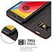 Custodia Compatibile Con Motorola Moto C In Rosso Mela - Coperchio Protettiva Con Chiusura Magnetica, Funzione Stand E Tasca Per Le Carte - Foto miniatura 5