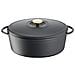 E2230604 Pierre Gagnaire Heritage Ovale Casseruola In Ghisa Di Acciaio 34 X 26 Cm / 7,2l - Foto miniatura 1