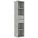 Libreria Grigio Cemento 36x30x171 cm in Legno Multistrato - Foto miniatura 1