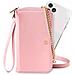 Pochette Celly Universale Modello Venere In Simil Pelle Rosa Cipria - Foto miniatura 7