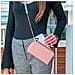 Pochette Celly Universale Modello Venere In Simil Pelle Rosa Cipria - Foto miniatura 2