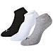 Invisible Calzini Sport Uomo, Grey / white / black, 47-49 - Foto miniatura 1