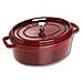 Cocotte in Ghisa con Coperchio Diametro 33 cm Capacità 6.7 lt Colore Rosso - Linea La Cocotte  - Foto miniatura 1