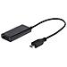 Adattatore MicroUSB / HDMI Maschio / Femmina colore Nero - Foto miniatura 2