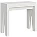 Consolle Allungabile Naxy Bianco Frassino - Foto miniatura 6
