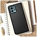 Custodia Per Motorola Moto G72 Copertina Portacarte Supporto Nera - Foto miniatura 5