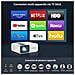 Videoproiettore Wi-Fi Alpha LED 8000 Lumen Full HD 1920 x 1080 Pixel Colore Bianco - Foto miniatura 4