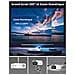 Videoproiettore Wi-Fi Alpha LED 8000 Lumen Full HD 1920 x 1080 Pixel Colore Bianco - Foto miniatura 5
