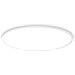 Plafoniera Moderna Fly Slim Alluminio-plastiche Bianco Led 65w 3000k D90cm - Foto miniatura 2