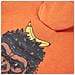 Felpa Da Bambino Con Stampa Gorilla Arancione Scuro 92 - Foto miniatura 5