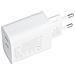 Caricabatterie Da Casa Originale Fast Dual Charging 35wpd 2x Usb-c Fino A 35w White - Foto miniatura 4