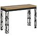 Tavolo Apribile 120x45/90 Cm Ghibli Double Telaio Antracite - Bianco Frassino - Foto miniatura 1